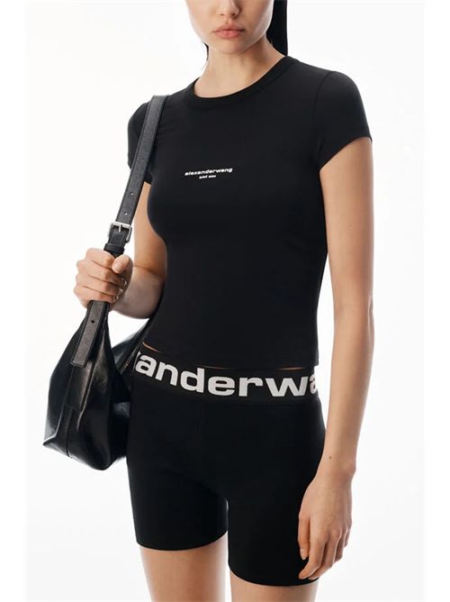 T-shirt con logo ALEXANDER WANG | 1CC3261361001